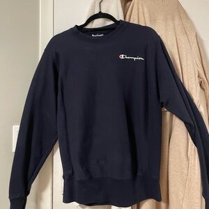 Champion, Women’s size Small (?), Navy Blue